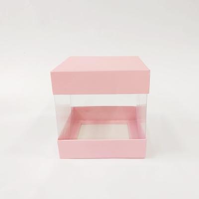 12x12x12 Çiftli Pembe Kutu