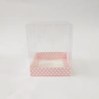 12x12x15 Pembe Puantiyeli Kutu