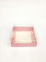 12x12x5 Pembe Puantiyeli Kutu