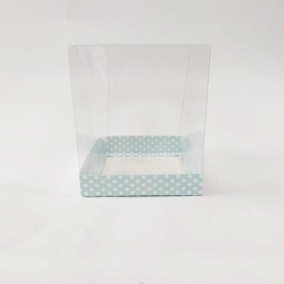 15x15x17 Mavi Puantiyeli Kutu