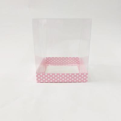 15x15x17 Pembe Puantiyeli Kutu