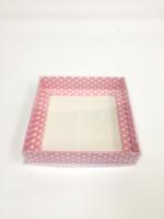 15x15x3 Pembe Puantiyeli Kutu