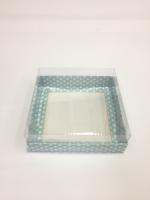 15x15x5 Mavi Puantiyeli Kutu