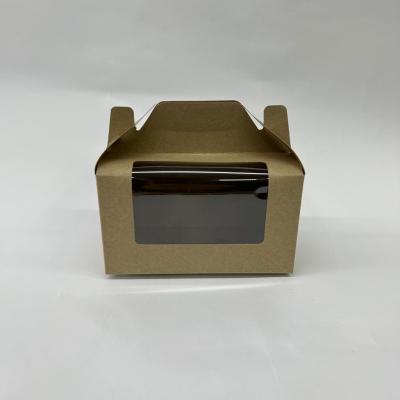 16x9x9 Kraft Pencereli Kutu