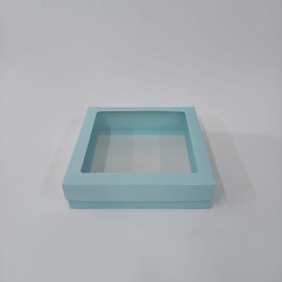 20x20x5 Çerçeveli Mavi Kutu