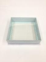 20x20x5 Mavi Puantiyeli Kutu