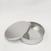 21x6 Oval Gümüş Metal Kutu