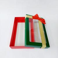 25x15x5 Yeşil Çerçeveli Alt Kırmızı Kutu