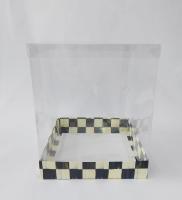25x25x30 Alt Dama Üst Asetat Kutu