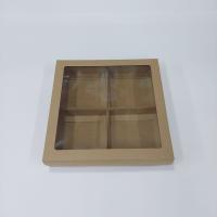 25x25x5 Kraft Bölmeli Kutu
