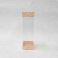 7x7x25 Çiftli Pembe Puantiyeli Kutu