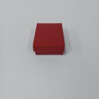 8x6x3 Bordo Kırmızı Takı Kutusu