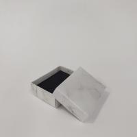 8x6x3 Mermer Desenli Takı Kutusu