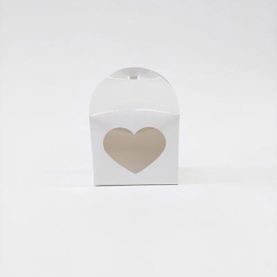 10x5x9 Beyaz Kalpli Kutu
