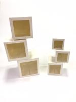 5x5x5 Beyaz Pencerelli Küp Kutu